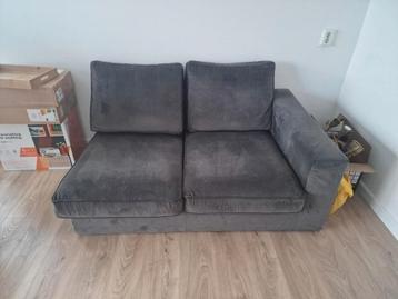 2-zits bank (160x110) zonder lounge gedeelte (GRATIS)