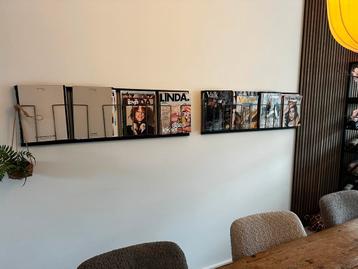 Tijdschriftenrekken set Loods 5 - Houd en staal
