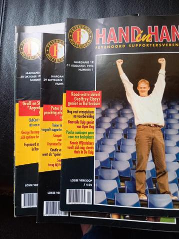 Hand in Hand Feyenoord Supportersblad Jaren 90