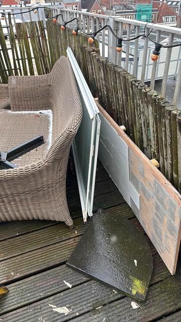 HoekDouchewand 1,90 bij 90