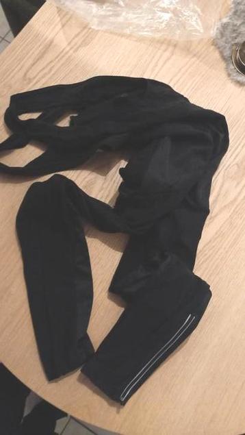 Wielren kleding lange fietsbroek winter bicisport bibtight M