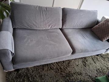 GRATIS OP TE HALEN Ribfluweel Bank - 2,5 Zits - 201cm Breed