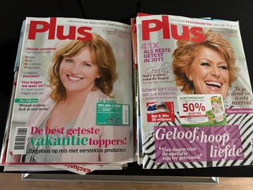 Gratis 2 stapels Plus tijdschriften
