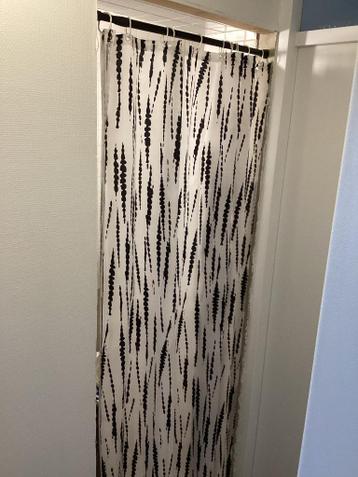 Douchegordijn met ophangstang