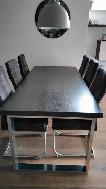 Eetkamertafel  200 cm x 90 cm