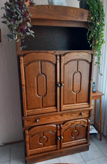 Eiken bergmeubel/TV kast