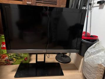 Televisie met voetsteun