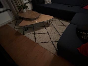 vloerkleed met geometrisch patroon