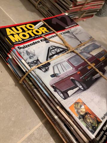 Enkele jaargangen auto motor klassiek