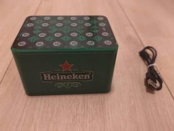 Heineken bierkratje mobiel speaker