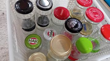 Glazen potten gratis