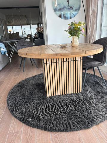 Steigerhouten eettafel