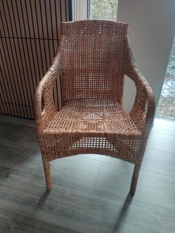 GRATIS: rieten stoel