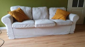 Ektorp 3-zits bank linnen (excl. kussens)