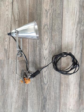 Ikea knijplamp, aluminium