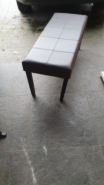 Stijlvolle bruine bank