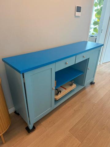 GRATIS ophalen dressoir vintage antiek geverfd