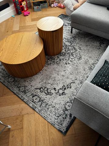 Groen/grijs vloerkleed - gratis af te halen