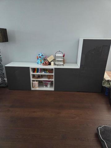 Ikea kast televisiekast grijs