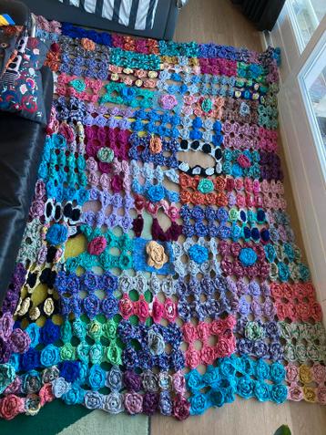 Gehaakte sprei / plaid - Opknapper