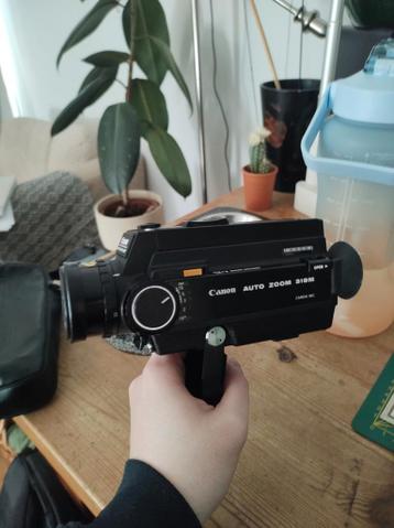 Canon 8mm filmcamera voor super 8 filmcassettes