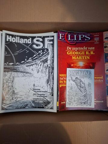 Science fiction bladen, voornamelijk Holland SF
