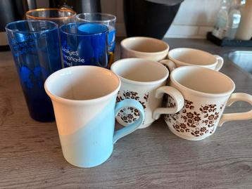 Diverse glazen en bekers - GRATIS af te halen!