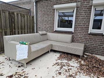 Lederen hoekbank - Zo goed als nieuw! 5403KE