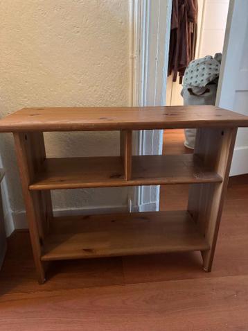 Small wooden side table (Ikea Leksvik)