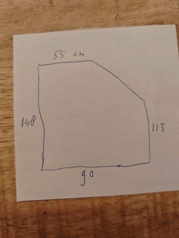 Grote spiegel met gebruik sporen