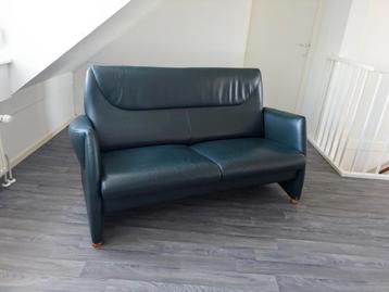Mooie 2,5-zits lederen bank