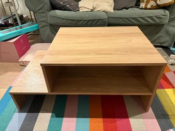 Wooden coffee table