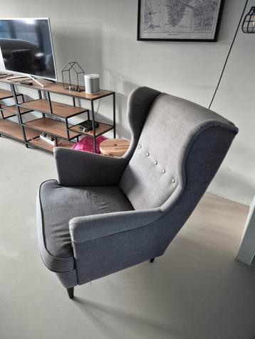 Strandamon fauteuil grijs