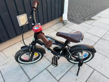 Leuke kinderfiets met zijwieltjes