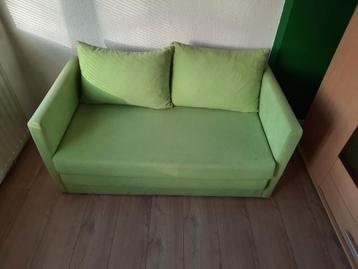 Slaapbank niet perfect, wel gratis!