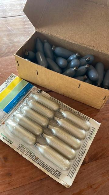 Slagroompatronen oftewel soda chargers