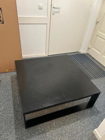 Gratis - zwarte salontafel demontabel