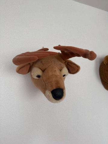 Wandknuffel Hertenkop - Decoratie voor de kinderkamer