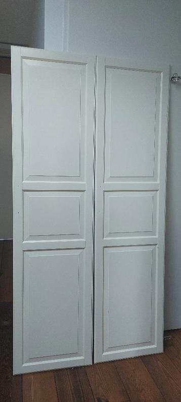 Witte Ikea Pax kastdeuren 50 x 195