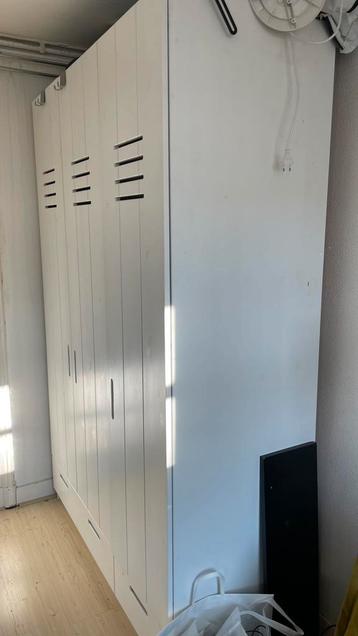 Witte Kledingkast 160cm | GRATIS op te halen