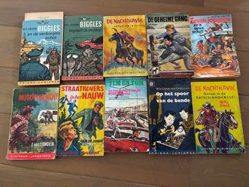 10 antieke jeugsboekjes