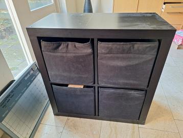 Kast met 4 vakken