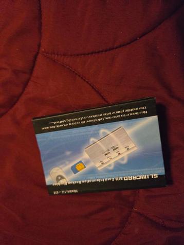 Slimcard SIM Kaart Informatie Backup Machine