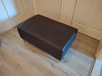 Zwarte hocker / voetenbank - Gratis af te halen!