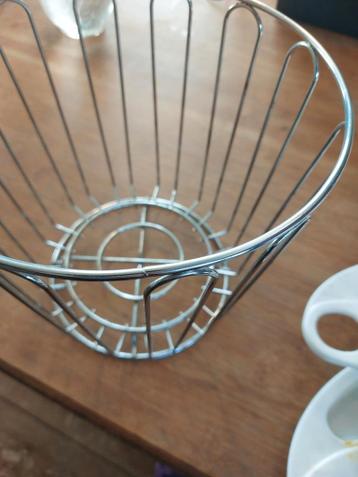 Metalen fruitmand