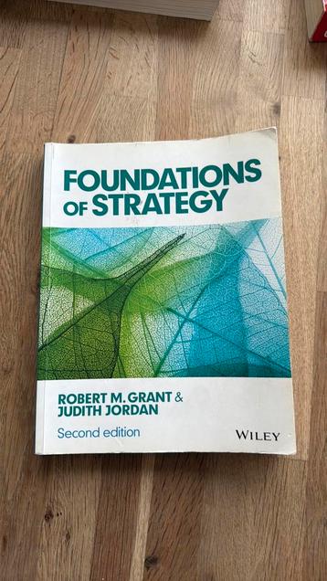 Gratis studieboek foundations of strategy