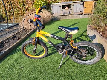 Jongens Crossfiets 16 inch - Lekke Band