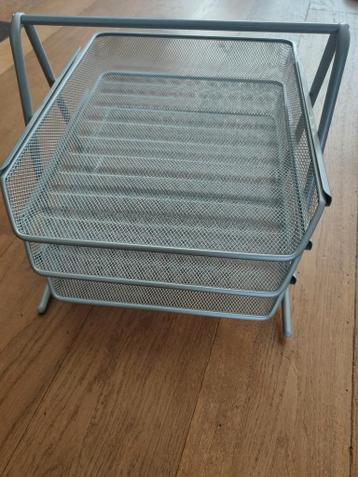 Gratis ophalen: postbakje/bureau organizer