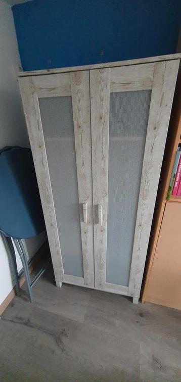 Kledingkast Ikea 180cm Hoog, 80,5 cm Breed en 50,5 Diep