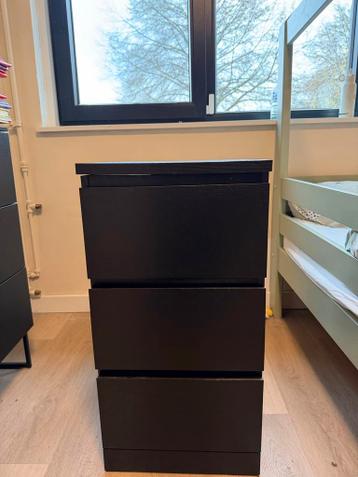 GRATIS - Ikea Malm ladekast - 3 lades - 40x78 cm
